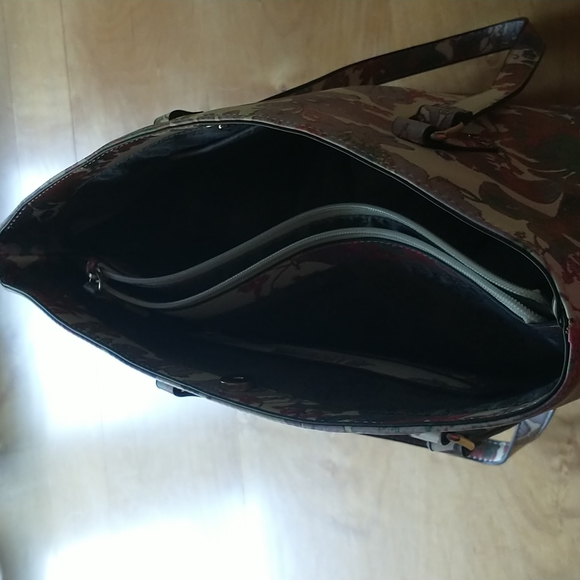 Enzo Angiolini Large Multi-Colored Floral Tote NWOT - Picture 4 of 8